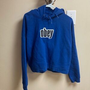 Obey Royal Blue Pullover Hoodie